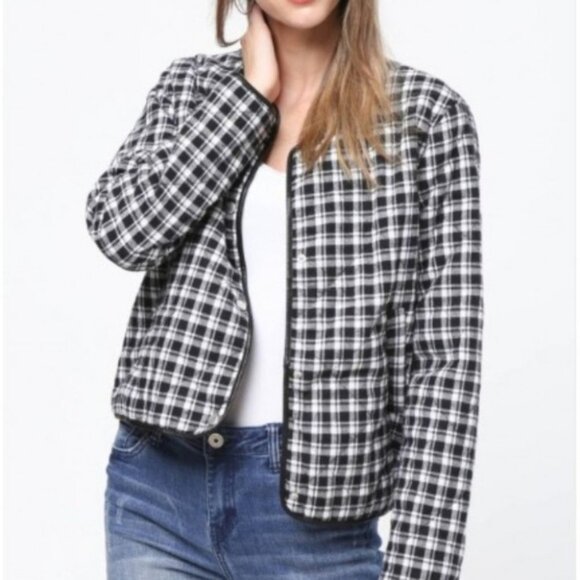CHECKER JACKET - Picture 1 of 4
